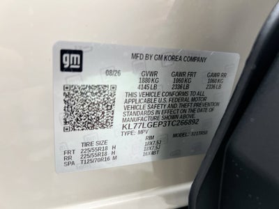 2026 Chevrolet Trax 1RS