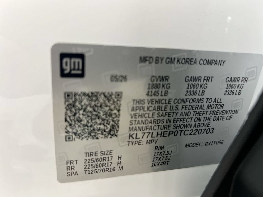 2026 Chevrolet Trax LT