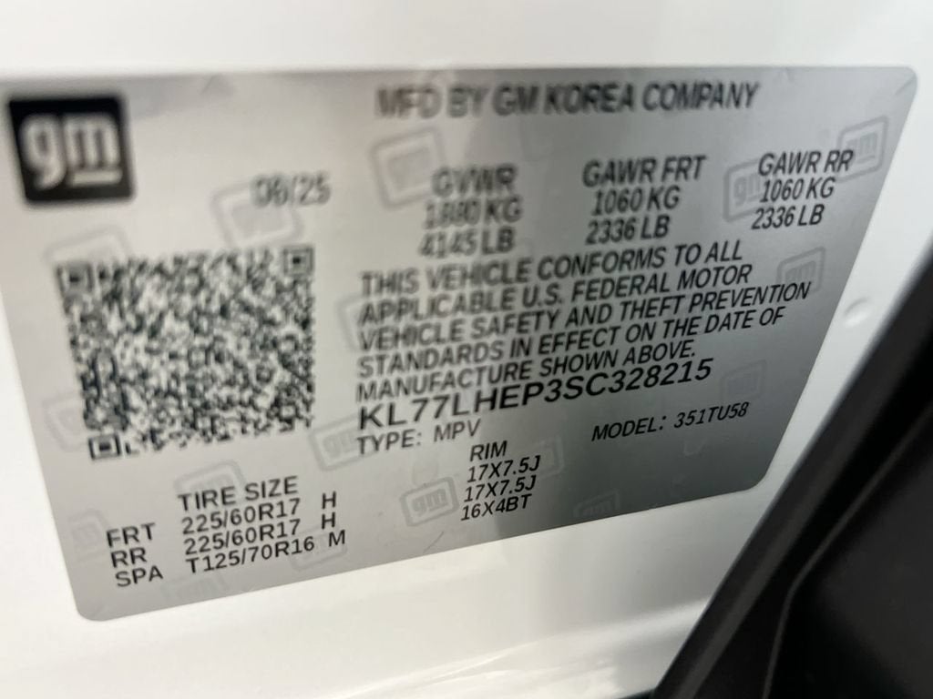 2025 Chevrolet Trax LT