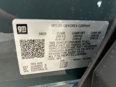 2026 Chevrolet Trax LT