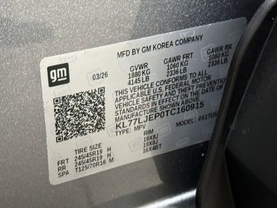 2026 Chevrolet Trax 2RS