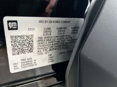 2026 Chevrolet Trax 2RS