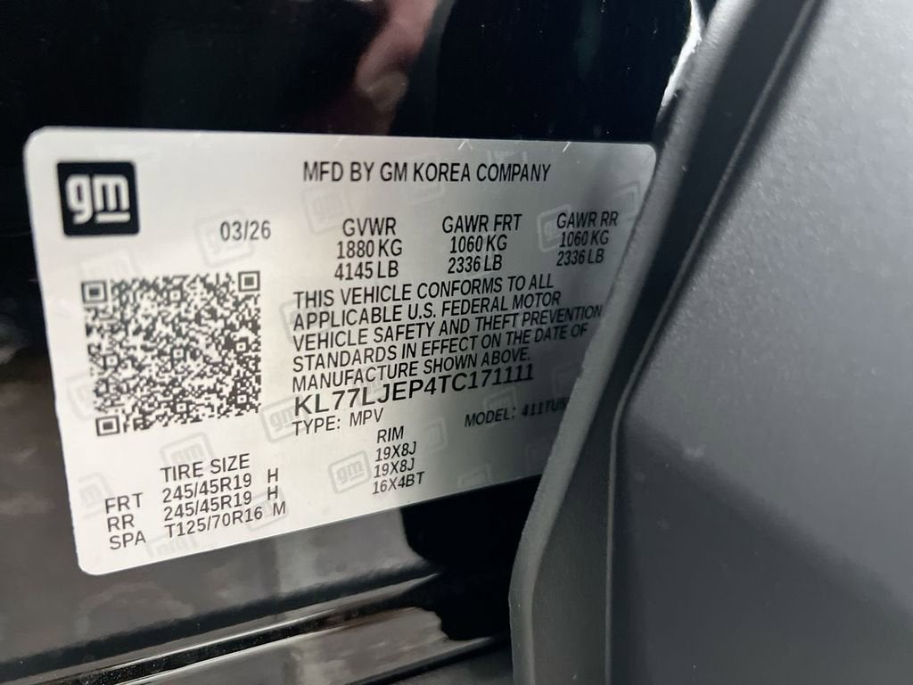2026 Chevrolet Trax 2RS