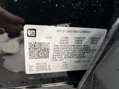 2026 Chevrolet Trax 2RS