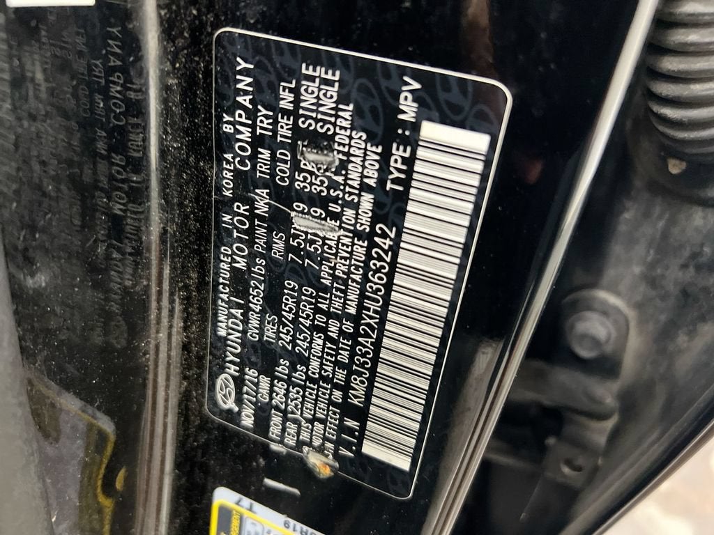2017 Hyundai Tucson Sport