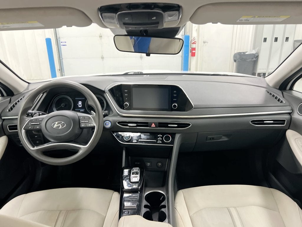 2022 Hyundai Sonata Hybrid Blue