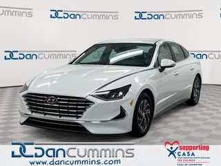 2022 Hyundai Sonata Hybrid Blue