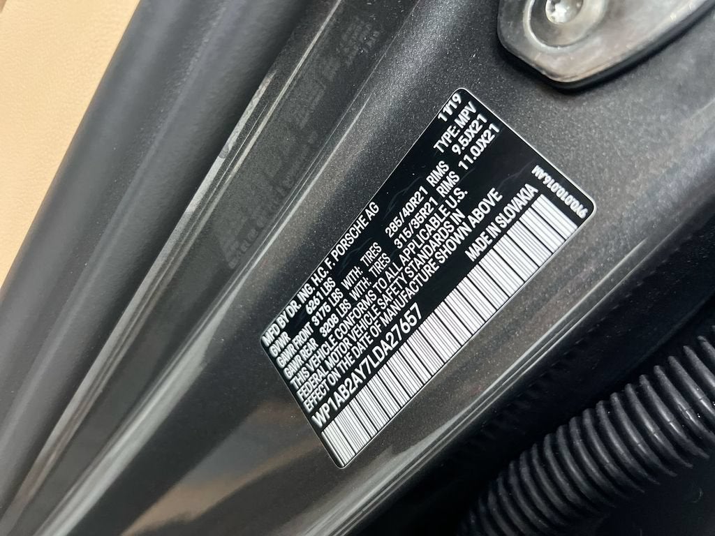 2020 Porsche Cayenne S