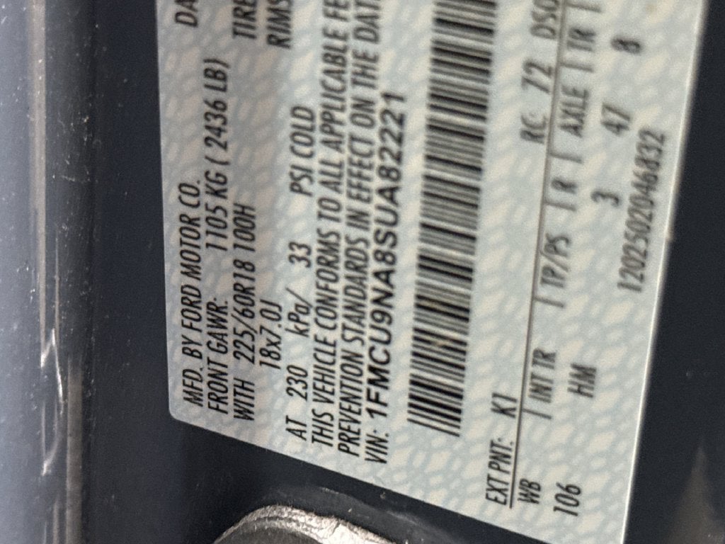 2025 Ford Escape ST-Line Select