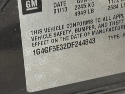 2013 Buick LaCrosse Premium 1