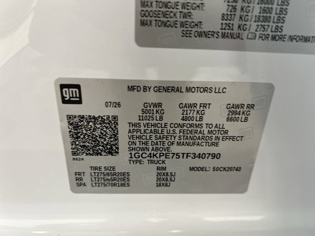 2026 Chevrolet Silverado 2500 HD LTZ