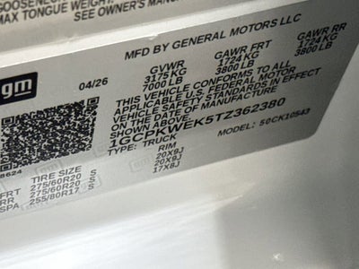 2026 Chevrolet Silverado 1500 RST