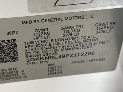 2023 GMC Acadia SLE
