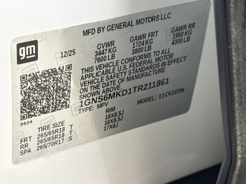 2026 Chevrolet Tahoe LS