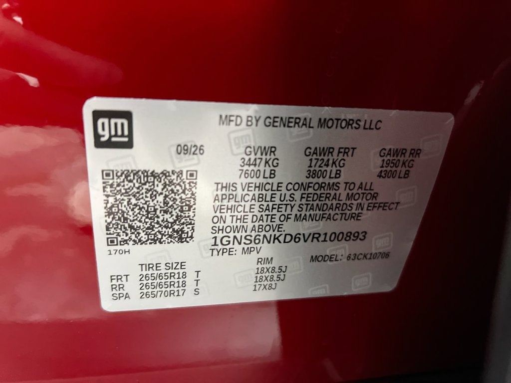 2027 Chevrolet Tahoe LT