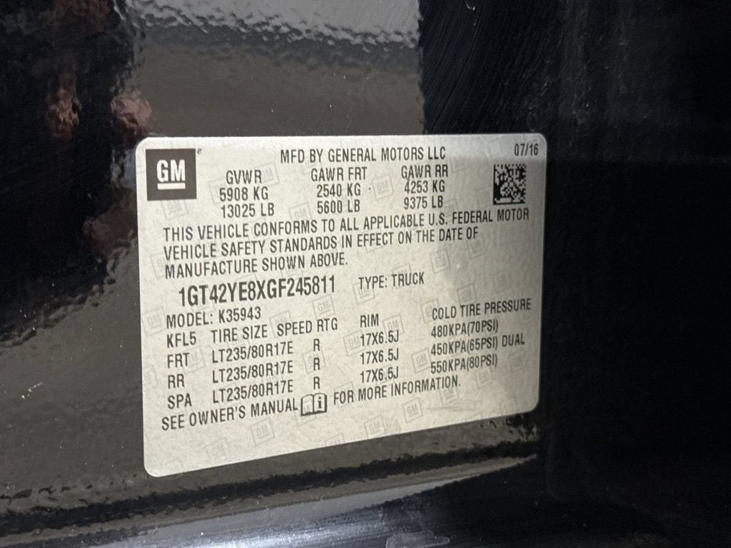 2016 GMC Sierra 3500 HD Denali