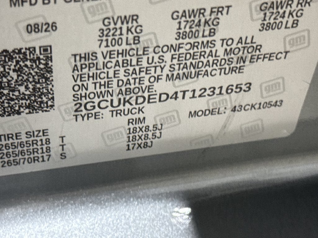 2026 Chevrolet Silverado 1500 LT