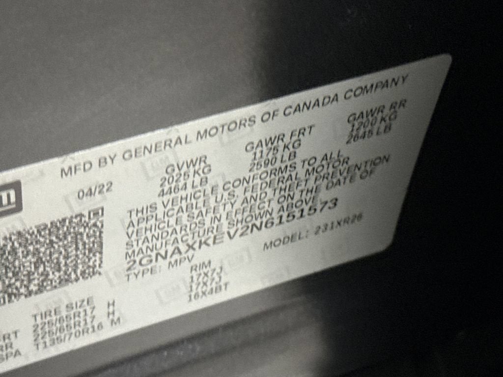 2022 Chevrolet Equinox LT