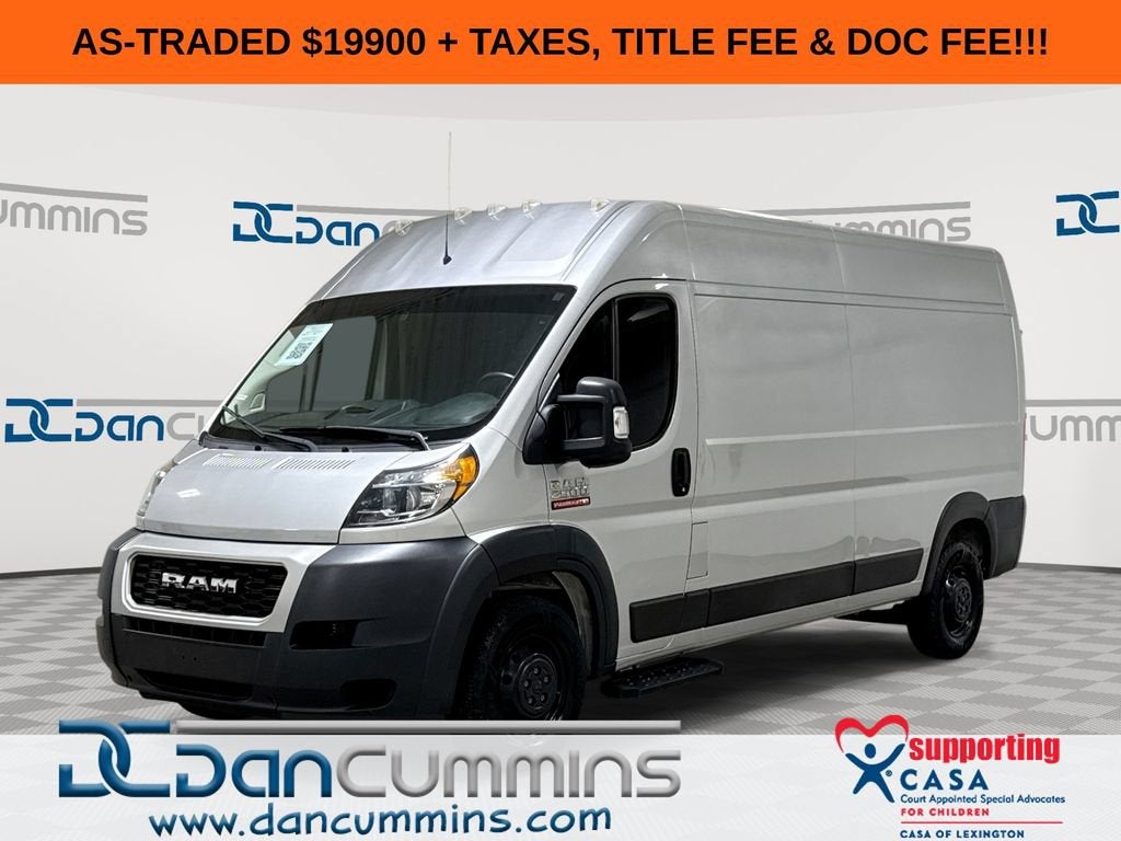 2020 RAM ProMaster Cargo Van 2500 High Roof 159" WB