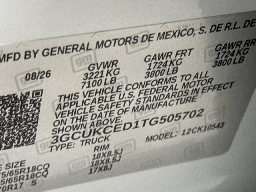 2026 Chevrolet Silverado 1500 Custom Trail Boss