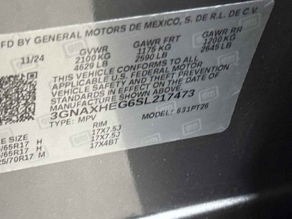 2025 Chevrolet Equinox LT