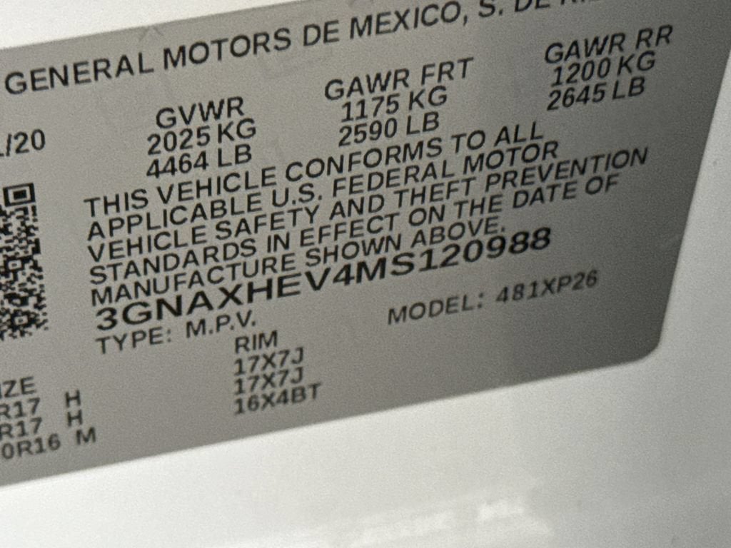 2021 Chevrolet Equinox LS