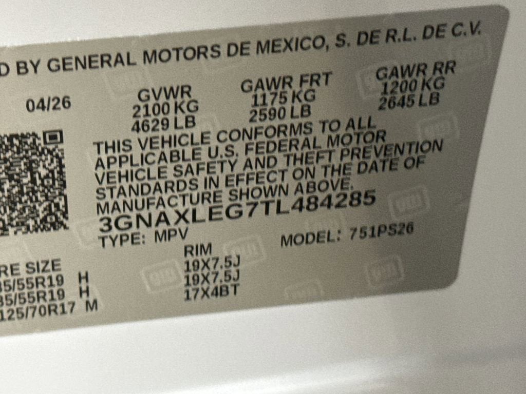 2026 Chevrolet Equinox RS