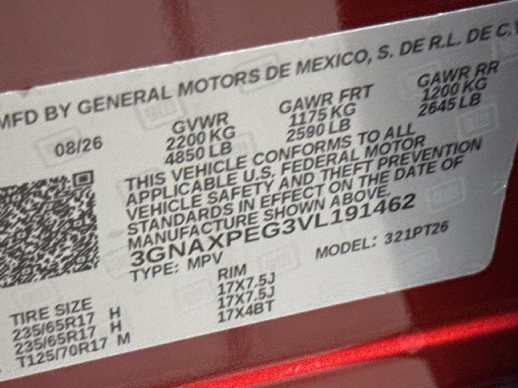 2027 Chevrolet Equinox LT
