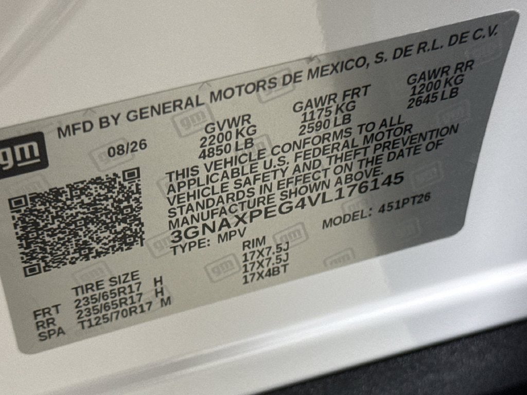 2027 Chevrolet Equinox LT