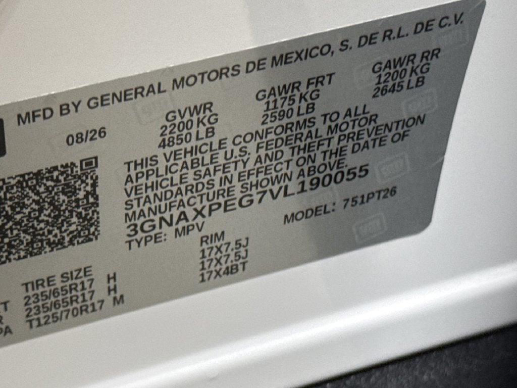 2027 Chevrolet Equinox LT