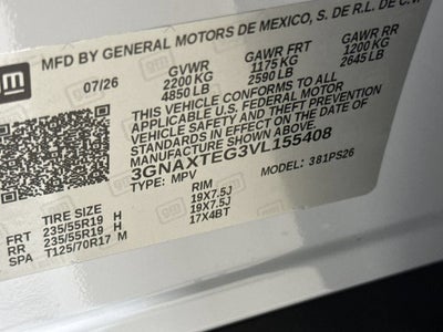 2027 Chevrolet Equinox RS