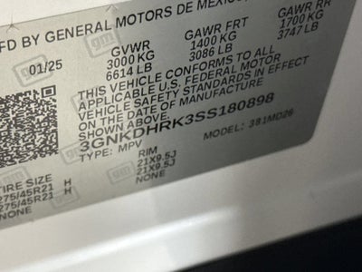 2025 Chevrolet Blazer EV RS