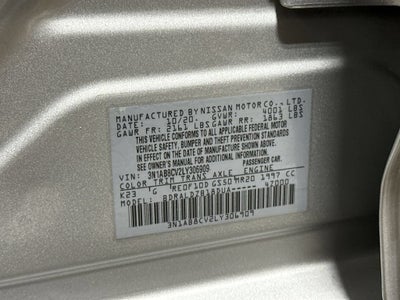 2020 Nissan Sentra SV