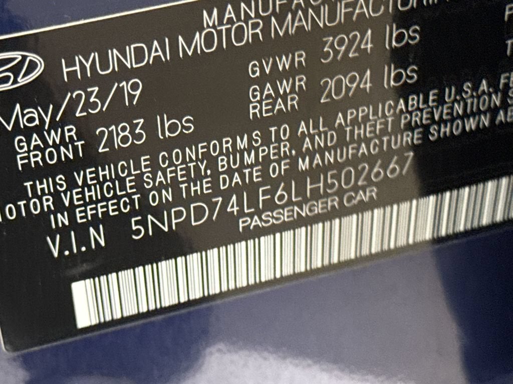2020 Hyundai Elantra SE