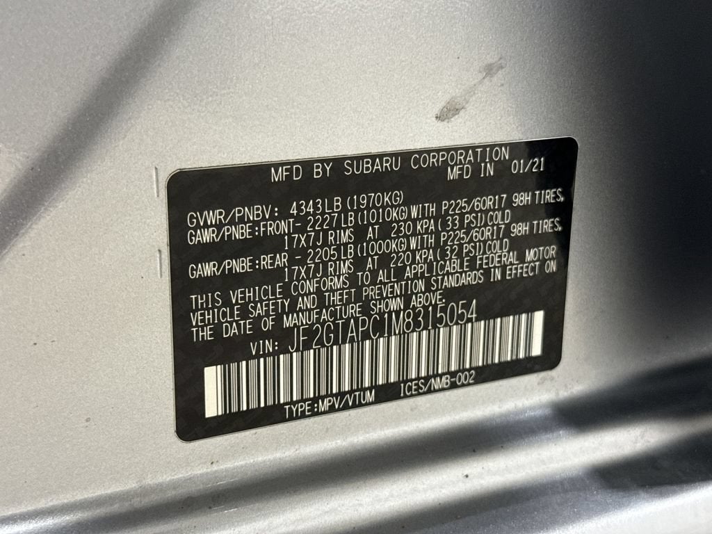 2021 Subaru Crosstrek Premium