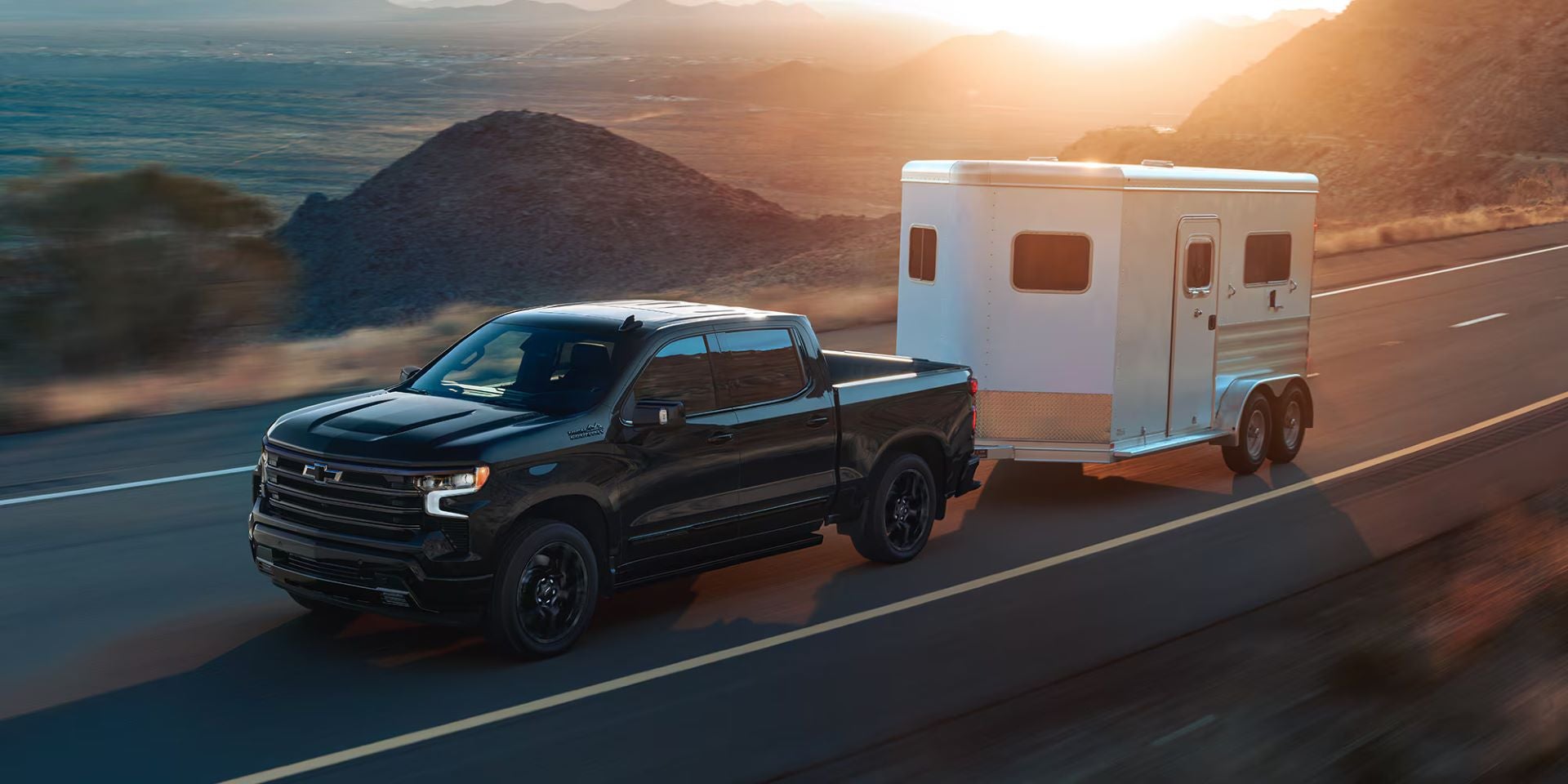 Silverado model side view