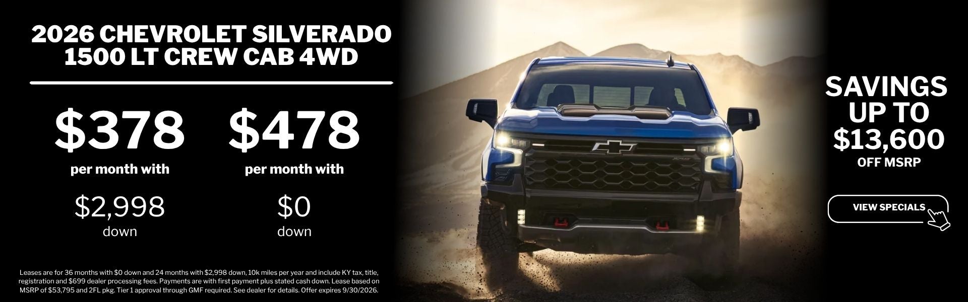 Silverado Lease